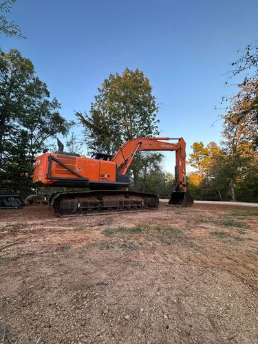 Site Grading for Tyler Sand Gravel And Excavation in Ben Wheeler, TX