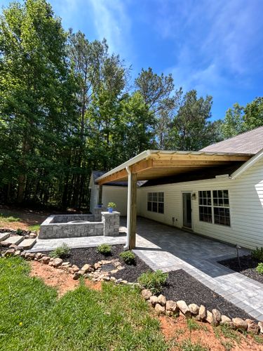 Backyard Remodel for E&T Outdoor Pros in LaGrange, GA