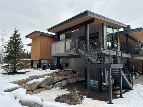 Commercial New Construction for Next Level Exteriors LLC in Columbia Falls, MT