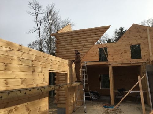 Custom Log Homes for McKenna General Contracting in Readfield, ME