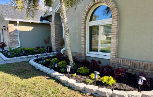 Mulch Installation for Verimay's Garden and Landscaping in Hillsborough County, FL