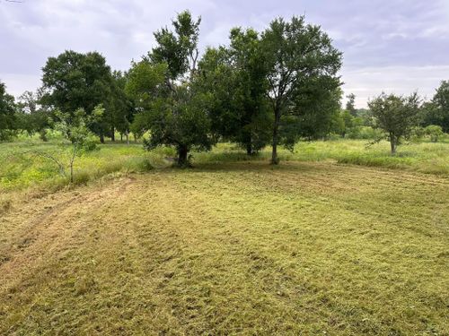 Mowing for Allen Lawn Care in Taylor, Texas