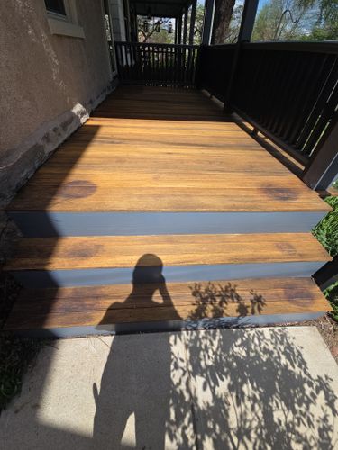 Deck Staining for Freshlook Painting LLC in Springfield, PA