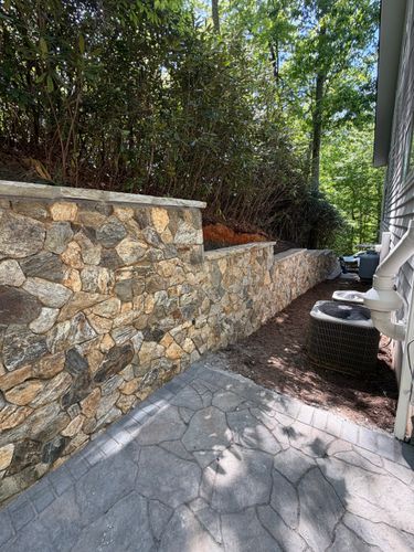 Concrete Masonry for JV Hardscape & Construction Inc in Hendersonville, NC