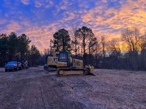 Land Clearing for Mud Creek Vegetation Management in Russellville, AL