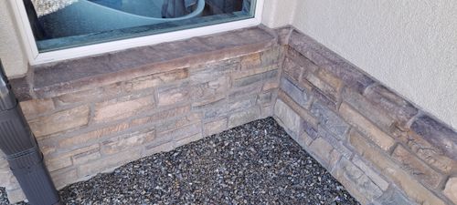 Custom Stone installation for Exquisite Techniques Construction LLC in Prescott, AZ