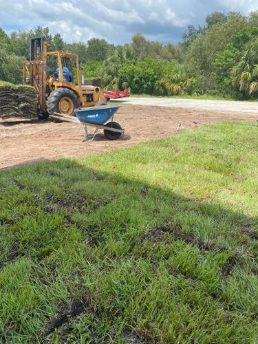 Sodding for Sunshine Sod & More Inc. in Arcadia, FL