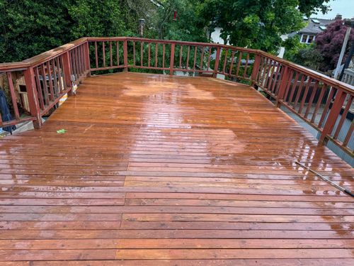 Deck Staining for Golden Line Painting, LLC in Seattle, WA