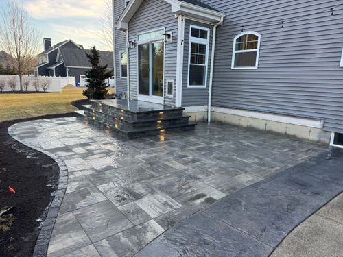 Hardscaping for M.J. Construction & Landscape INC in Bristol, RI