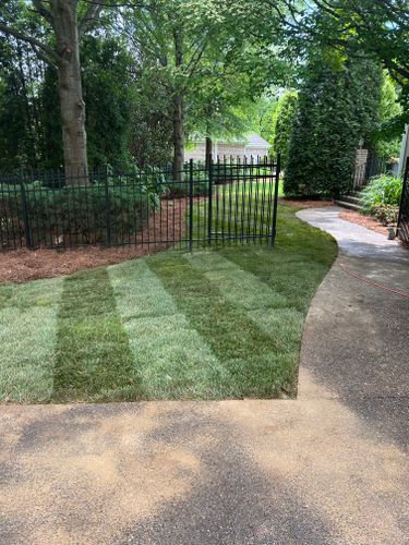 Mulch Installation for Optimum Tree Service And Landscaping in Bowling Green, KY