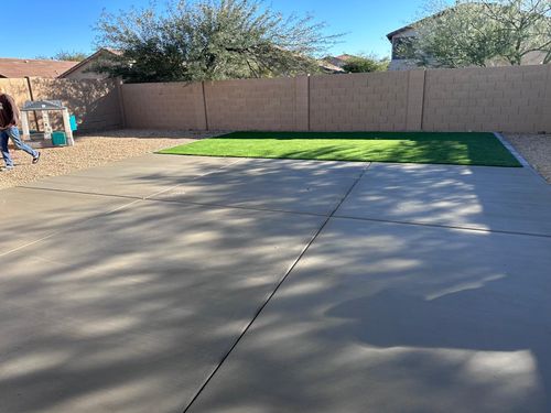 Concrete for K Concepts in Central Pheonix, AZ