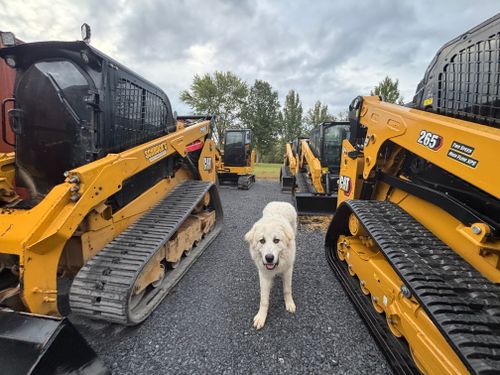 Grading for Schrock’s Land Management in Northern Virginia, Shenandoah Valley, VA