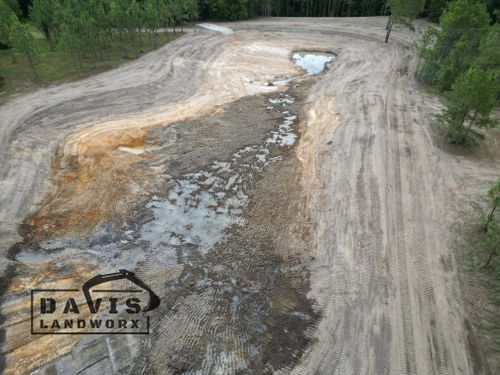 Pond Construction / Repairs for Davis Landworx in Clanton,  AL