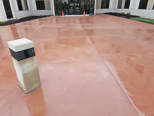 Concrete Slab Construction for AXC LLC in Knoxville, TN