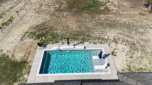 Custom Pool Design for Black Diamond Custom Pools LLC in Azle, TX