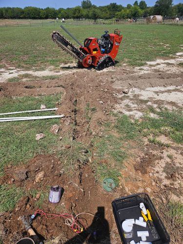 Irrigation System Design & Install for Keen Precision Irrigation in Justin, TX