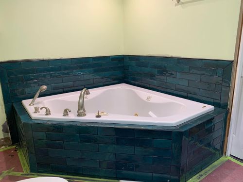 Bathroom Renovation for L.R. Platt Construction in Boonville, New York