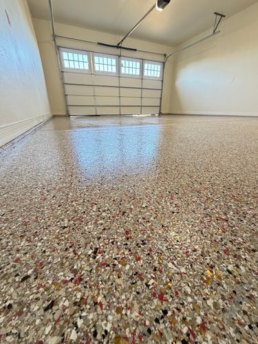 Epoxy Garage Coatings for PRYME EPOXY LLC in Mayer, AZ