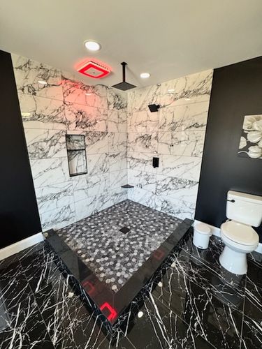 Bathroom Renovation for Down Home Contracting in Beaver County, PA