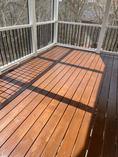 Deck and Patio Construction for DDH Custom Home Improvement in Atlanta, Georgia