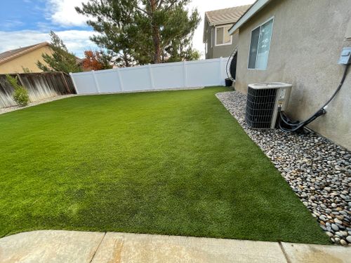 Artificial Turf Installation for Aidan Jade Landscaping in Riverside County, CA
