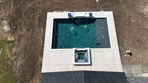 Custom Pool Construction for Black Diamond Custom Pools LLC in Azle, TX