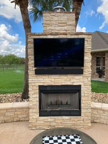 TV Mounting for Wired Up 361 in Corpus Christi, TX