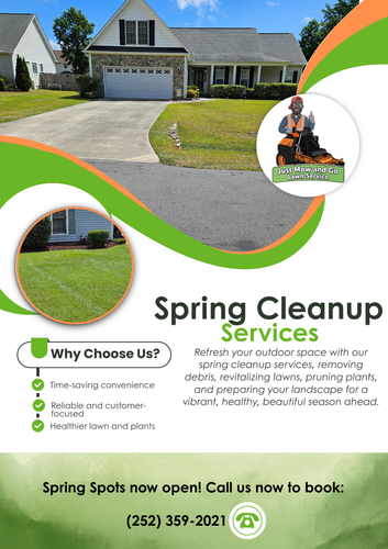  for Just Mow and Go Lawn Service, LLC in New Bern, NC