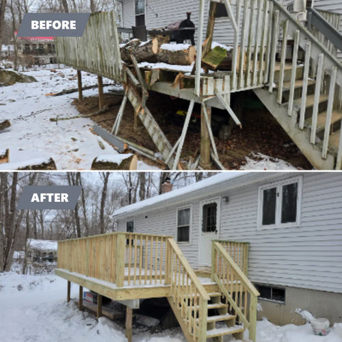 Decks for Hampton Builds in Hampton, CT