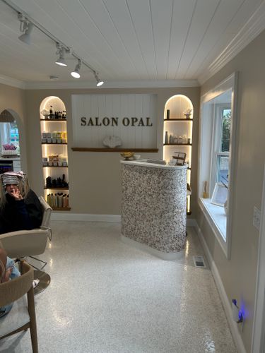 Beauty Salon Renovation for J.Flora Plumbing Corp in Abington, MA