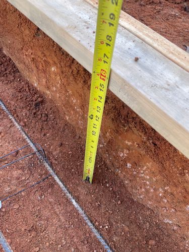 Footings for Wenkel Concrete, LLC in Sherrills Ford, NC