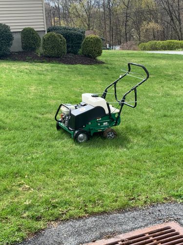 Lawn Aeration for Quiet Acres Landscaping in Dutchess County, NY
