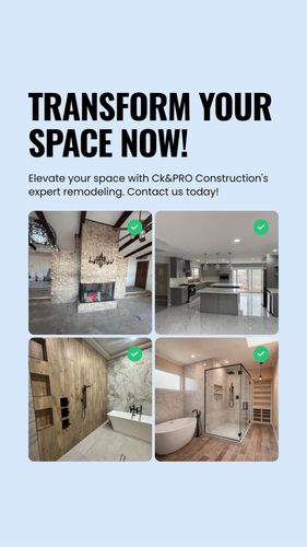 Tiling for Ck&PRO Construction in El Paso, TX