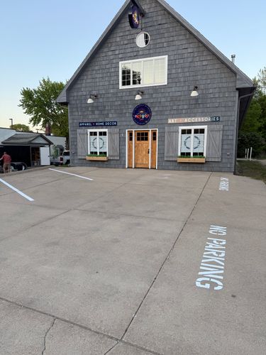 Line Striping for Midwest Line Striping LLC in Spirit Lake, IA