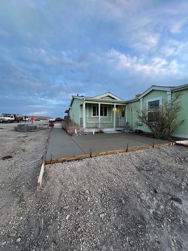 Concrete Installation for GB Concrete & Landscapes in Grand Junction, CO