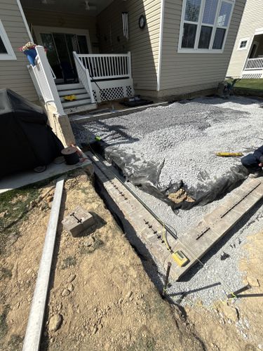 Paver Patio for SoDel Stone Works & Construction LLC in Sussex County, DE