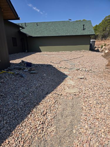 Xeroscaping for LRS: Landscape, Rescue, Snow in Silt, CO