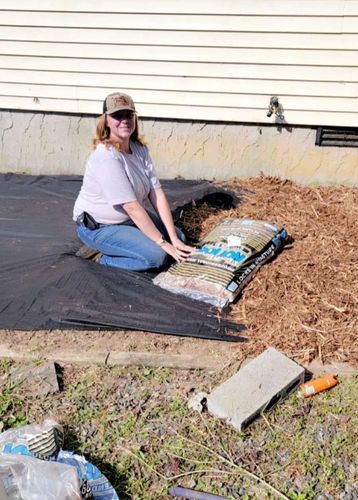 Mulch Installation for Hart and Sons in Transylvania County, North Carolina