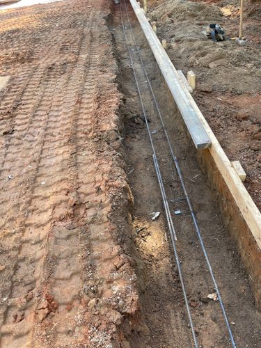 Footings for Wenkel Concrete, LLC in Sherrills Ford, NC