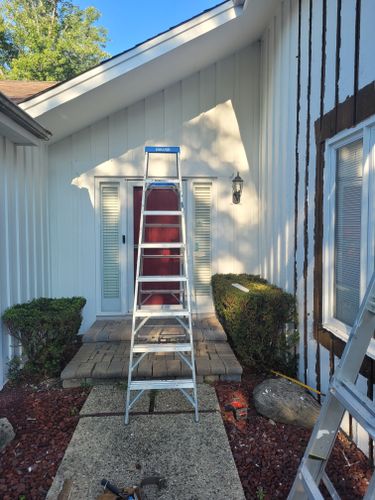 Vinyl siding,windows and gutters  for Go-at Remodeling & Painting in Northbrook,  IL