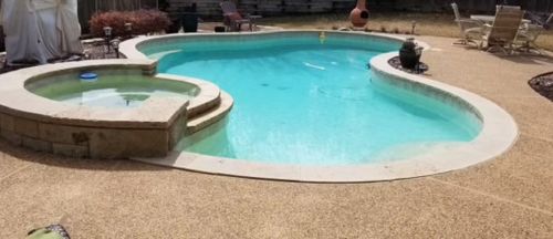 Pool plaster for LC Construction and Remodeling in Naperville, IL