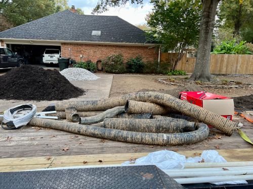 Patrick Drainage & Landscape  for Emory's Garden Landscape Emporium in Memphis,  TN