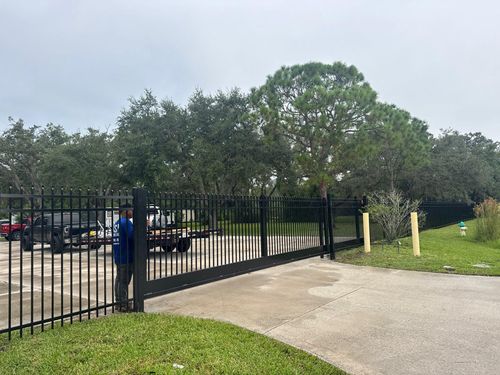 Aluminum Fence Instalaltion for ASAP Fence & Gates - Central, FL in Leesburg, FL