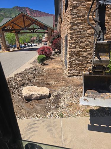 Excavation for LRS: Landscape, Rescue, Snow in Silt, CO