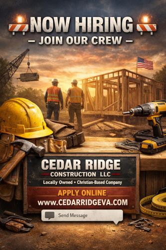  for Cedar Ridge Construction in Danville, VA