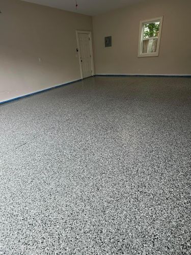 Epoxy Garage Flooring for Pro-Splatter in Wilmington, NC