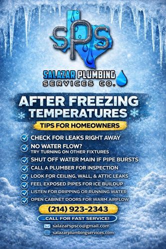 Plumbing Repairs for Salazar Plumbing Services Co LLC in Garland, TX