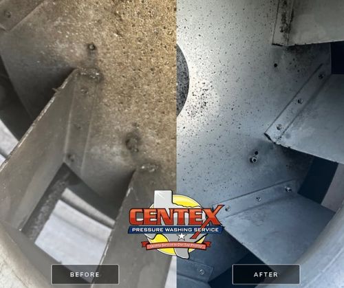 Commercial Kitchen Exhaust Fan Maintenance and Replacement Program for Centex Pressure Washing Service in San Marcos, TX