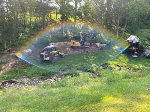 Driveway Install for TDC Excavating in Dubuque, IA