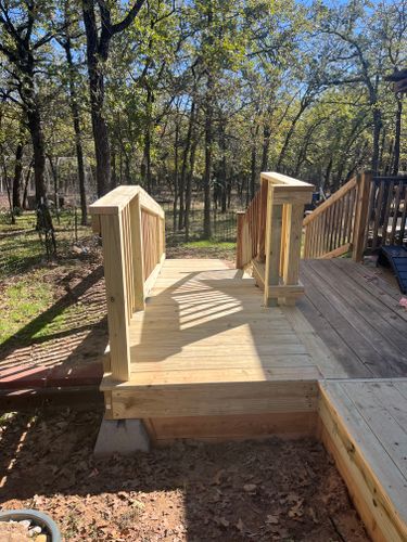 Decks & Porches for BAKER Carpentry in Joshua, TX